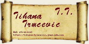 Tihana Trmčević vizit kartica